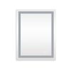 Frameless Rectangular LED Light Bathroom Vanity Mirror